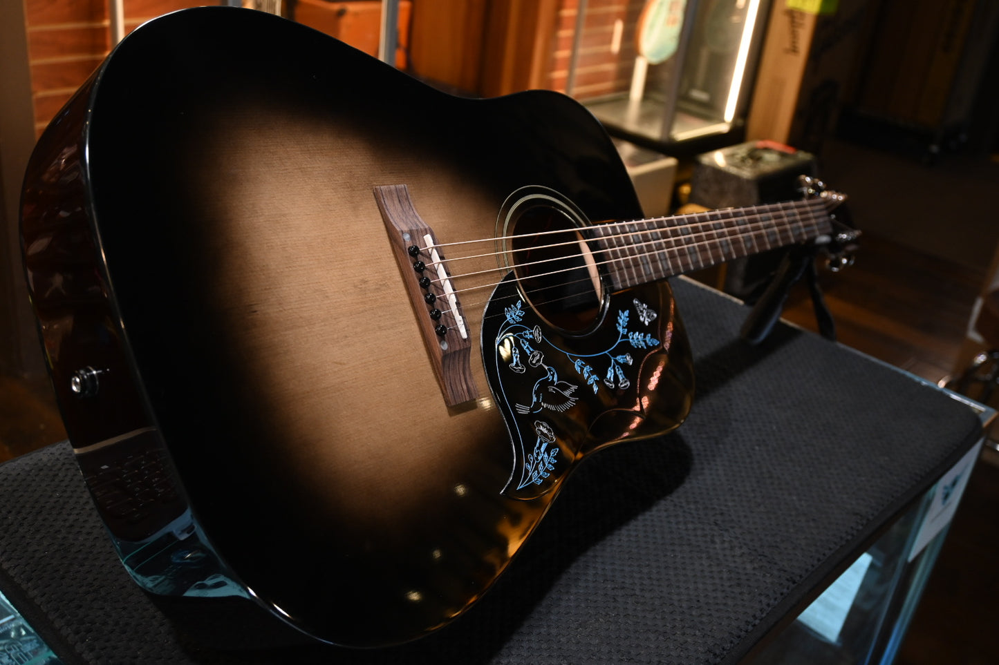 Epiphone Eric Church Hummingbird Dark - Cobra Burst Guitar #0388