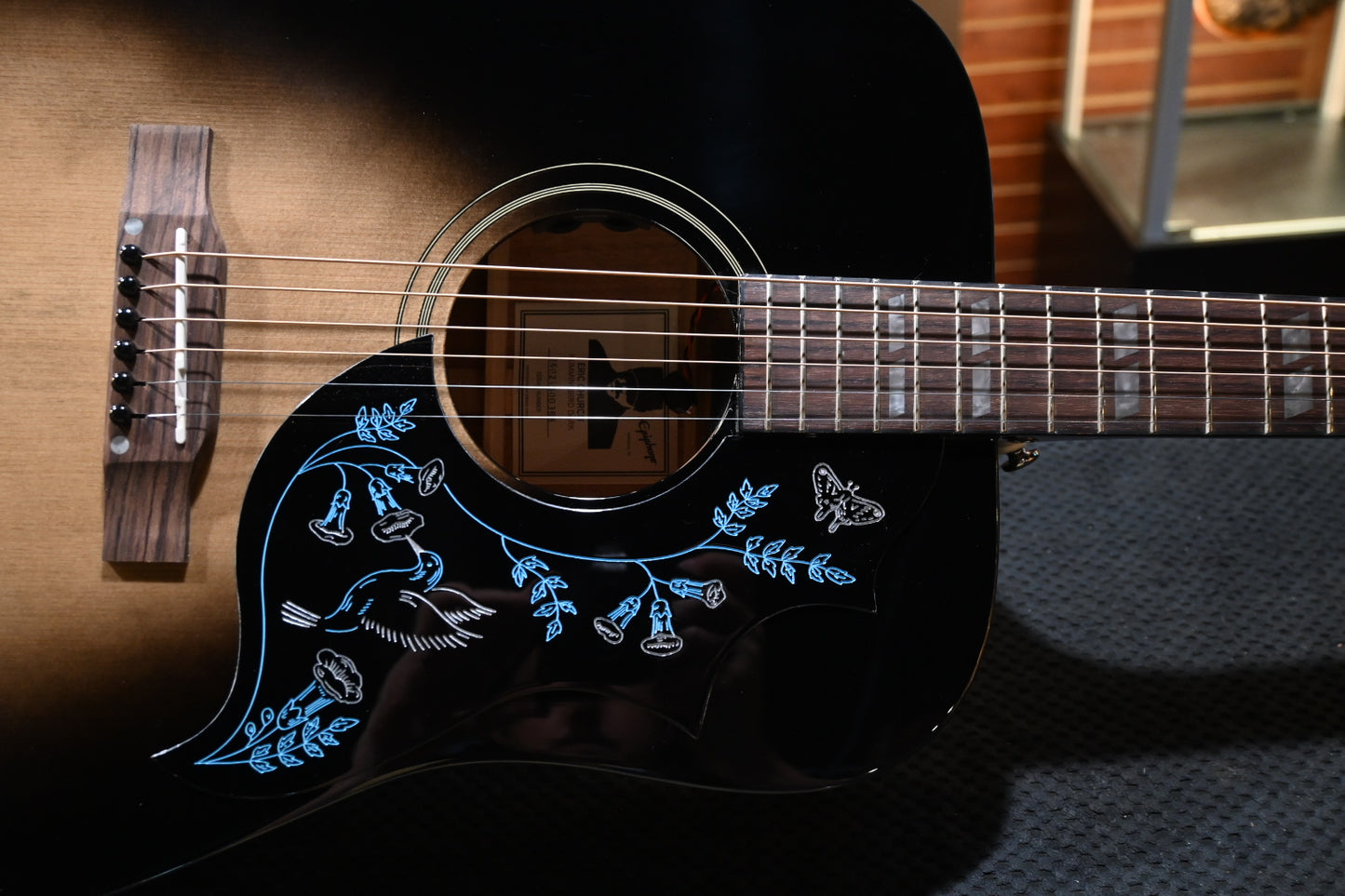 Epiphone Eric Church Hummingbird Dark - Cobra Burst Guitar #0388