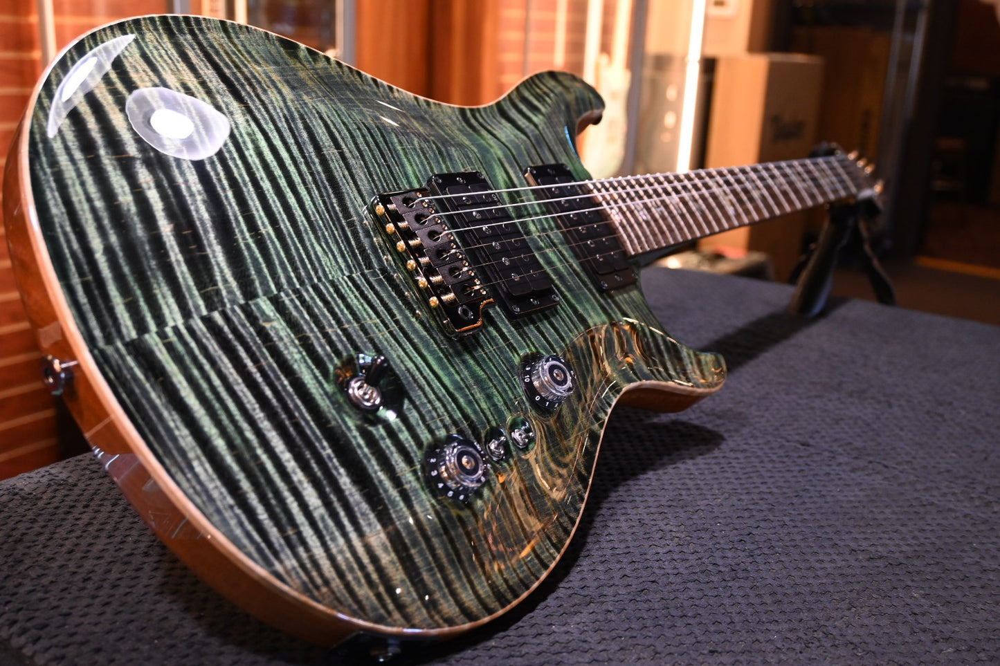 PRS Custom 24-08 DMO Pickups 10-Top Private Stock Color Limited Edition Guitar - Sage #9365