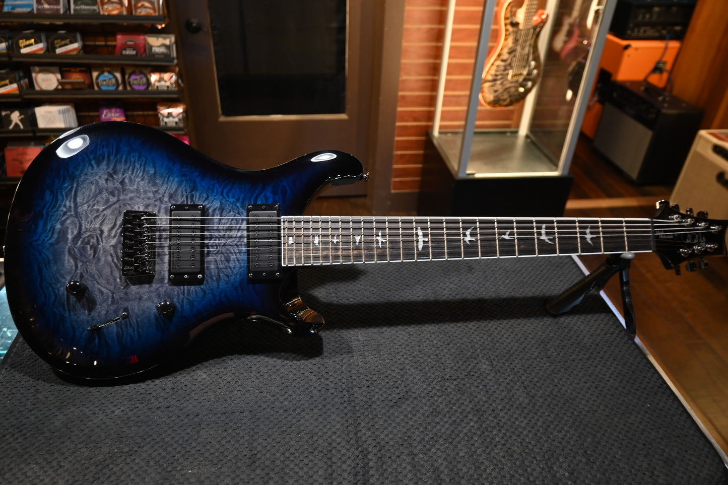 PRS SE Holcomb SVN 2023 - Holcomb Blue Burst Guitar #0128