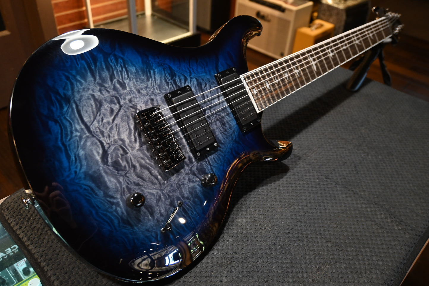 PRS SE Holcomb SVN 2023 - Holcomb Blue Burst Guitar #0128