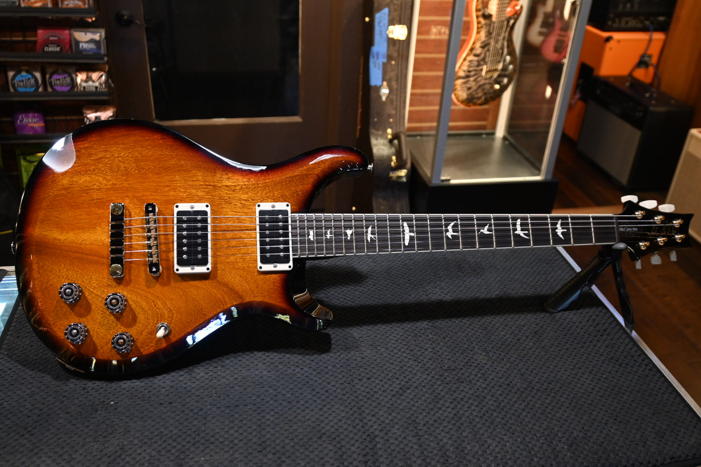 PRS PRS Wood Library S2 McCarty 594 Thinline - Tri-Color Burst Guitar #3485