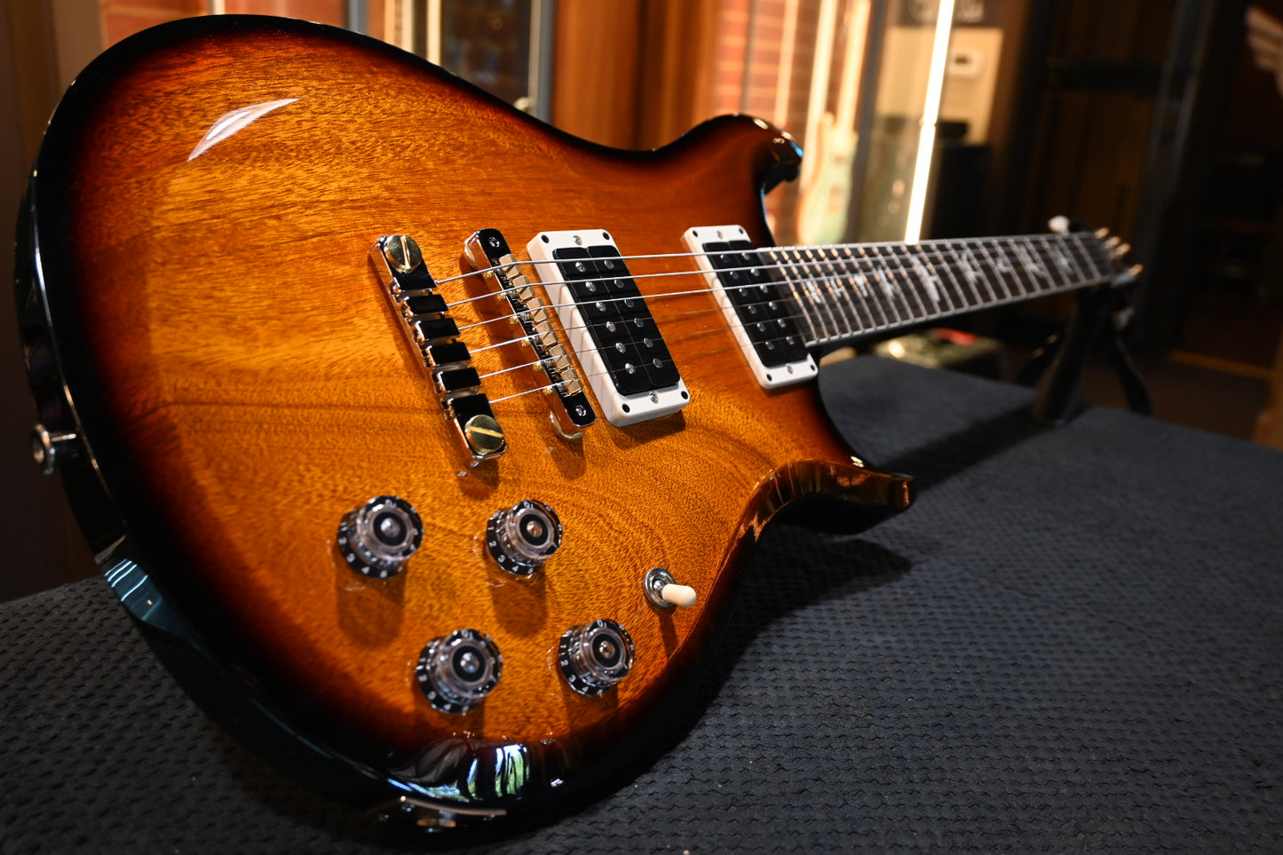 PRS PRS Wood Library S2 McCarty 594 Thinline - Tri-Color Burst Guitar #3485