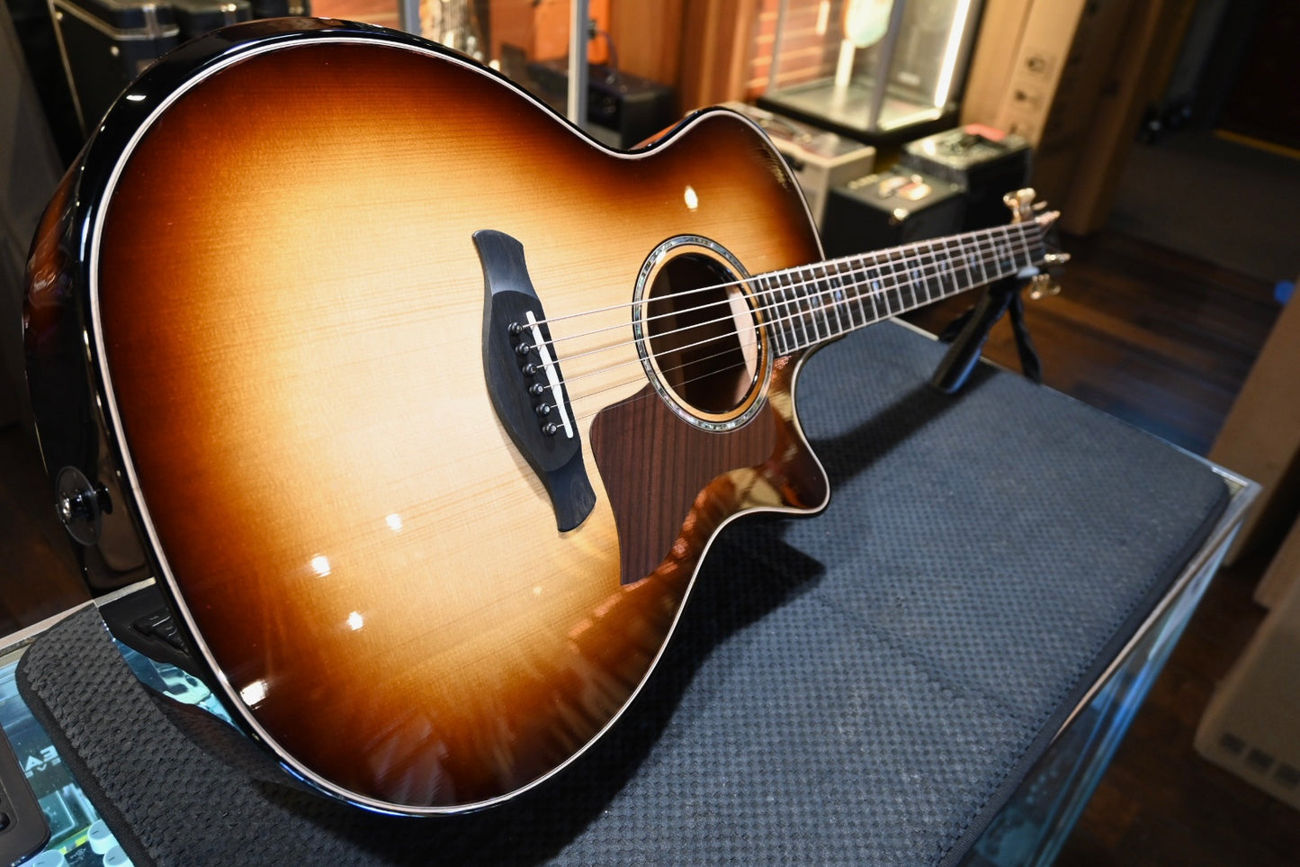 Taylor Next Generation 814ce Builder's Edition Adirondack/Honduran Rosewood - Shaded Edge Burst Guitar #6009