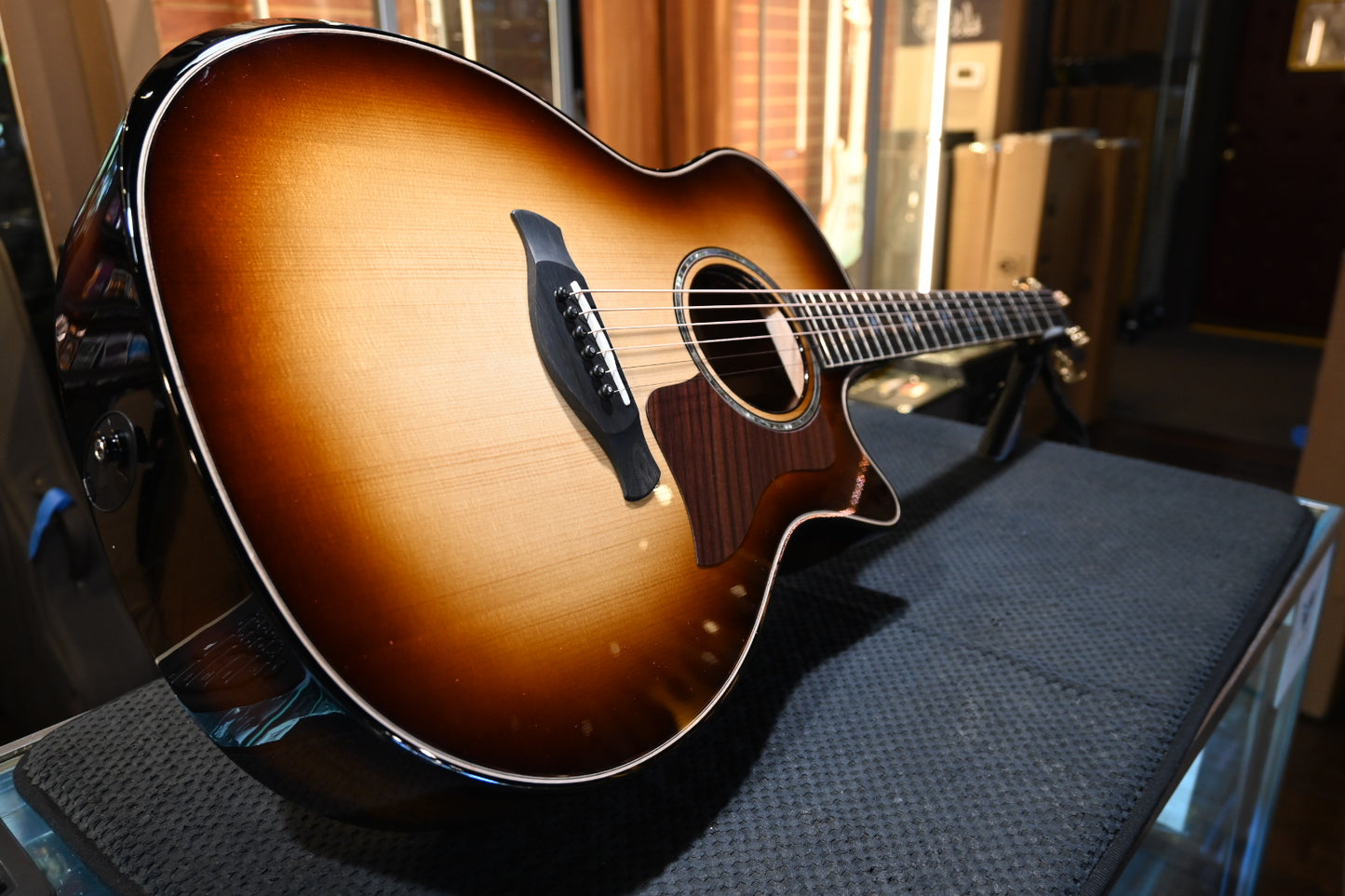 Taylor Next Generation 814ce Builder's Edition Adirondack/Honduran Rosewood - Shaded Edge Burst Guitar #6009