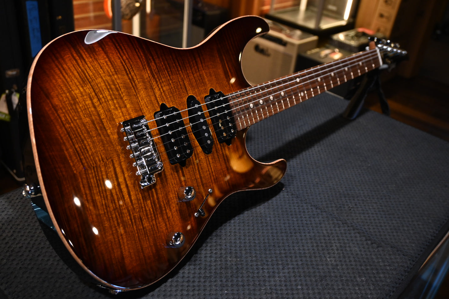 Suhr Modern Plus Pau Ferro - Bengal Burst Guitar #9798