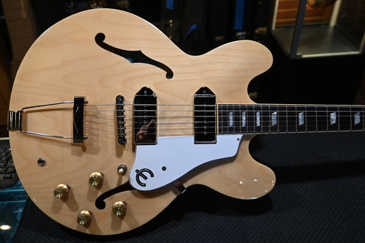 Epiphone Casino - Natural Guitar #1326