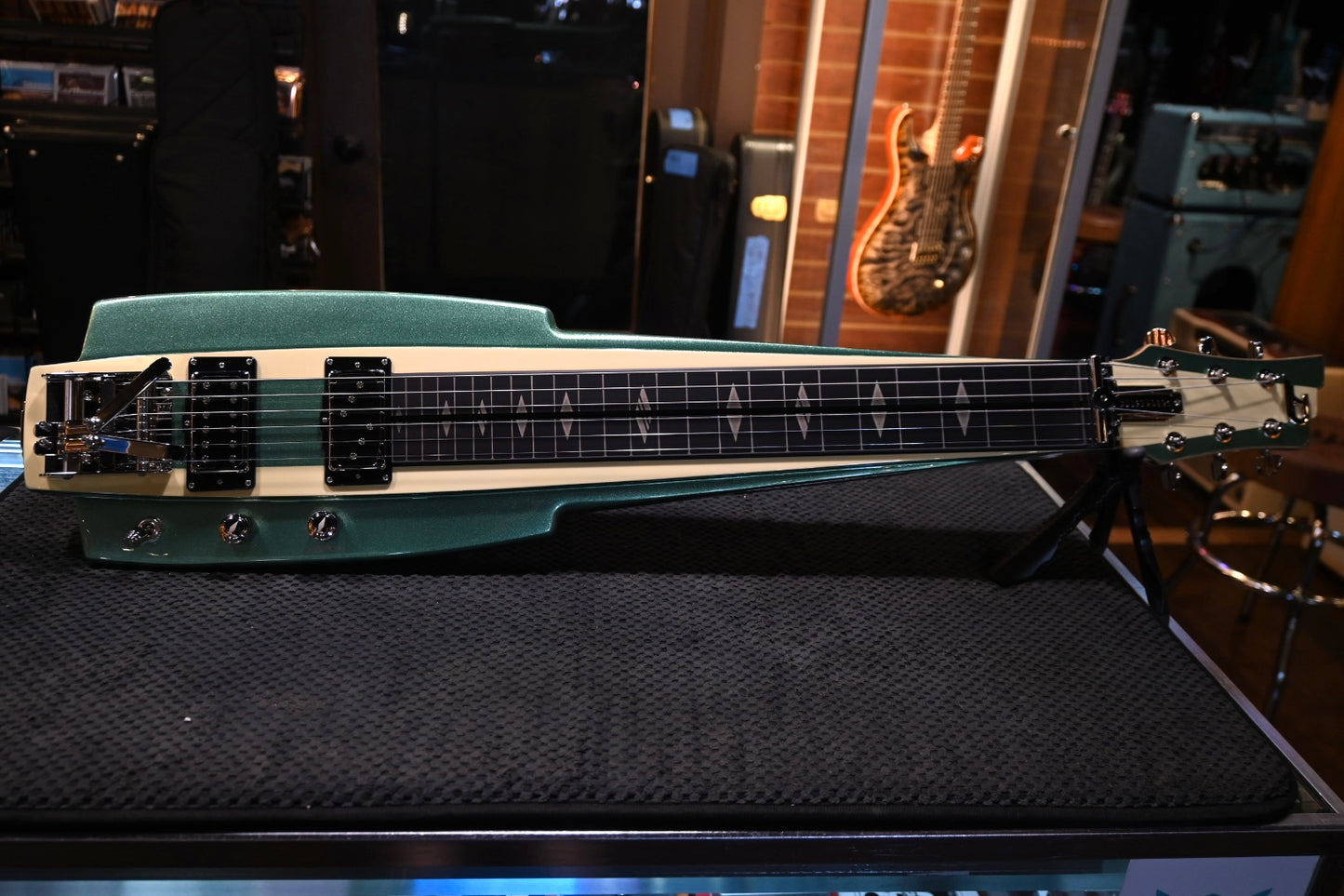 Duesenberg Fairytale - Catalina Harbor Green Guitar #2585