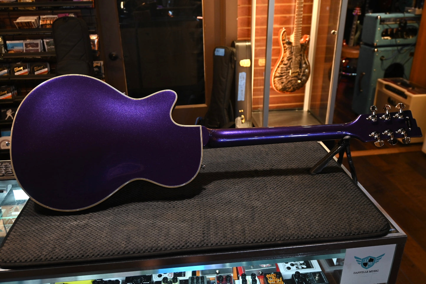 Duesenberg Starplayer TV - Galaxy Burst Purple Guitar #5980