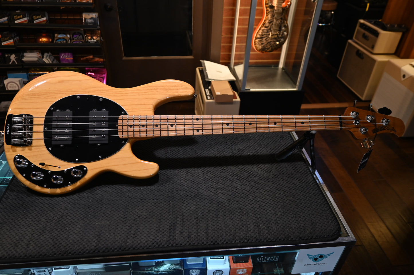 Ernie Ball Music Man Stingray Special HH - Classic Natural Bass Guitar #2429