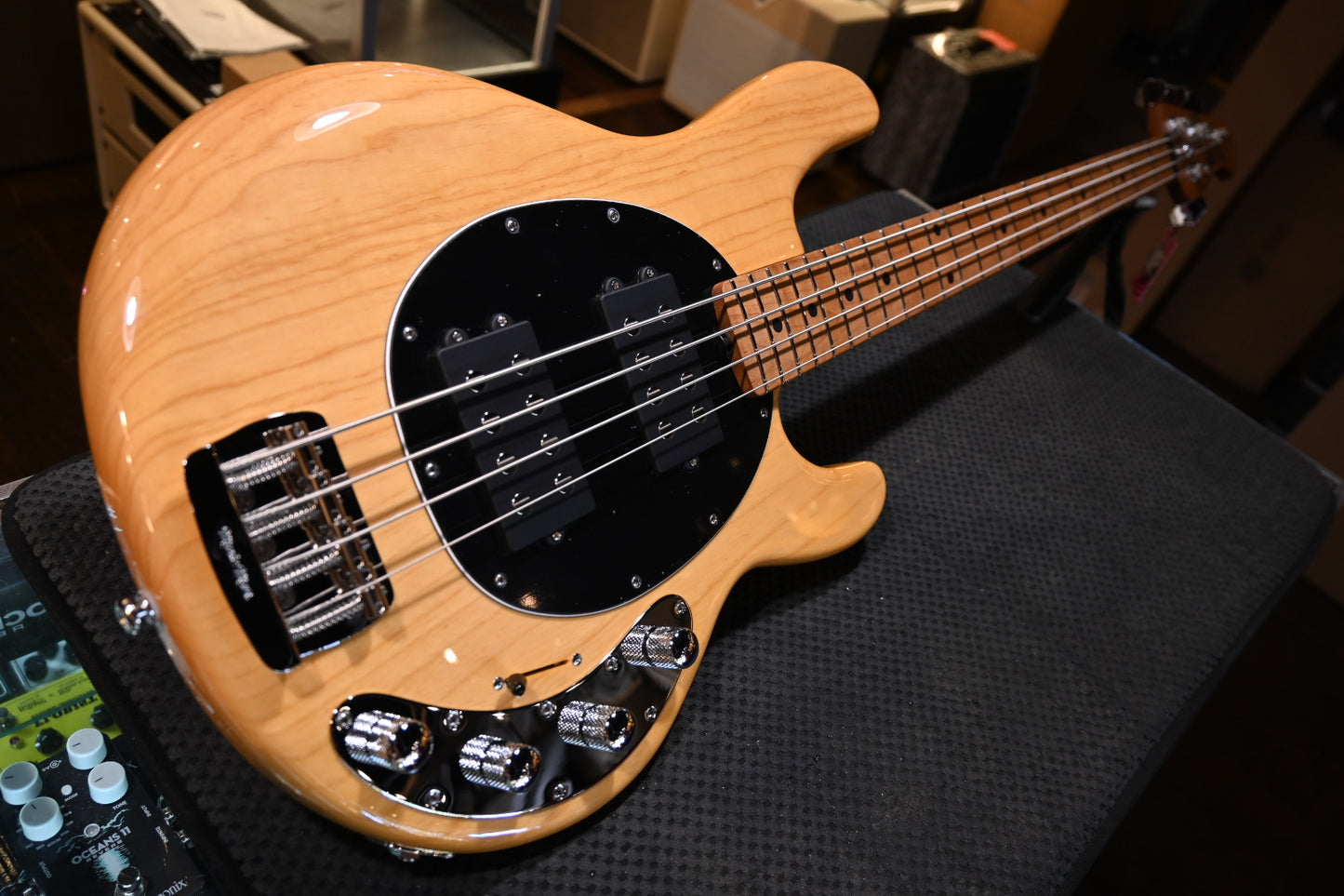 Ernie Ball Music Man Stingray Special HH - Classic Natural Bass Guitar #2429