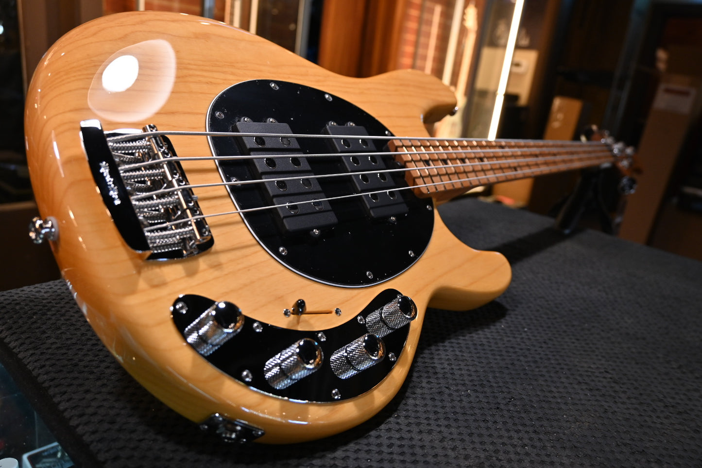 Ernie Ball Music Man Stingray Special HH - Classic Natural Bass Guitar #2429