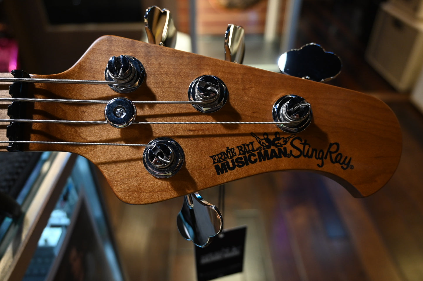 Ernie Ball Music Man Stingray Special HH - Classic Natural Bass Guitar #2429