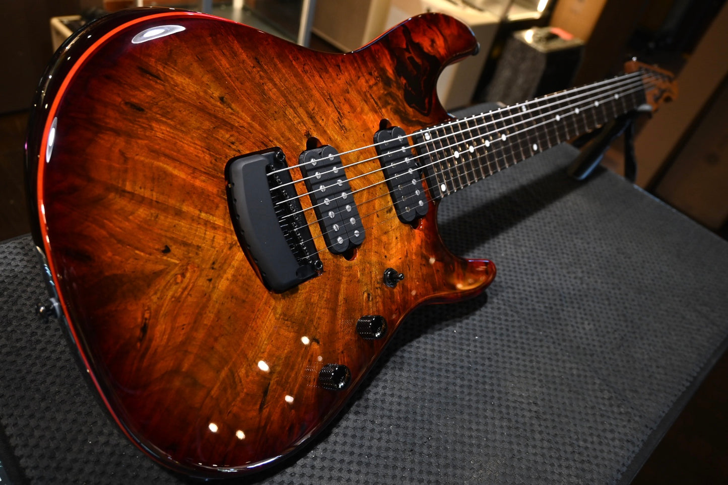 Ernie Ball Music Man Jason Richardson 7-String Cutlass HT - Death Mountain Guitar #4014
