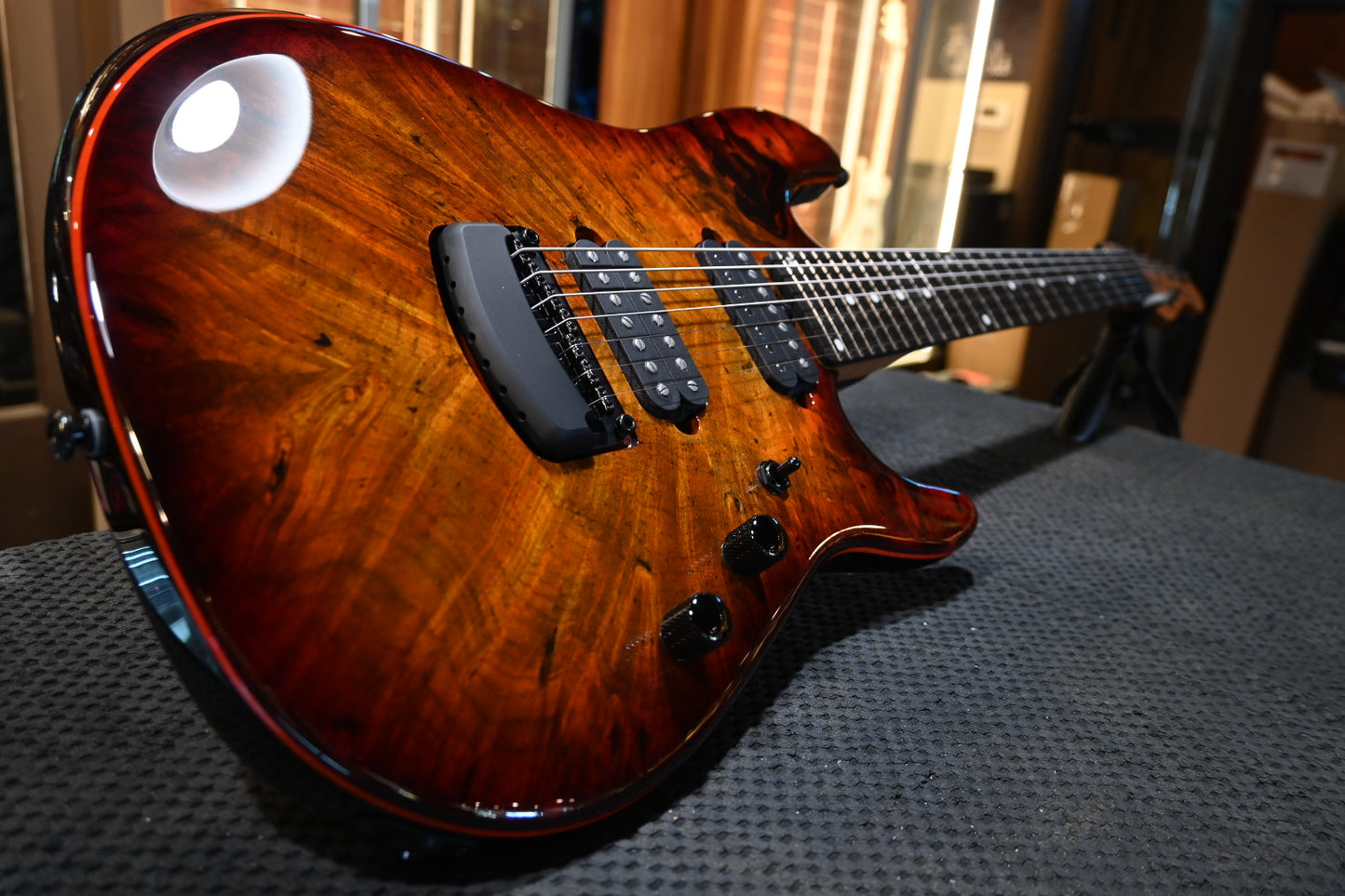 Ernie Ball Music Man Jason Richardson 7-String Cutlass HT - Death Mountain Guitar #4014