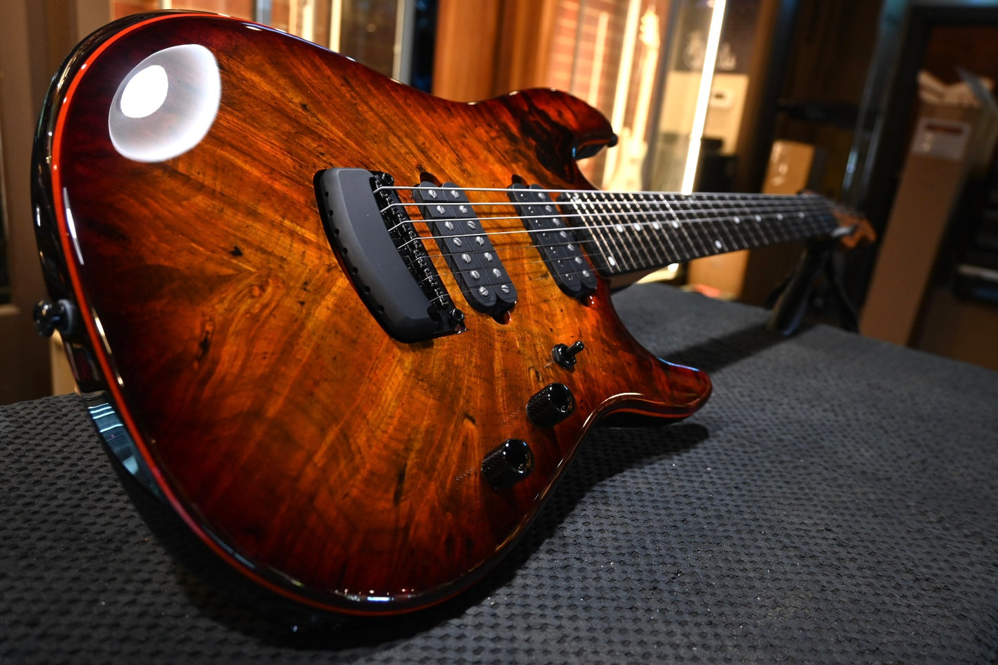Ernie Ball Music Man Jason Richardson 7-String Cutlass HT - Death Mountain Guitar #4014