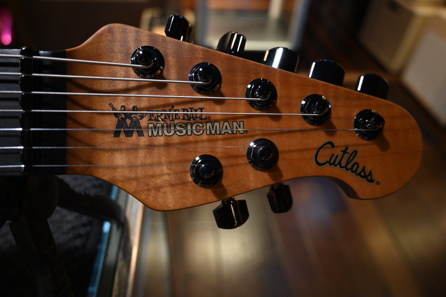 Ernie Ball Music Man Jason Richardson 7-String Cutlass HT - Death Mountain Guitar #4014