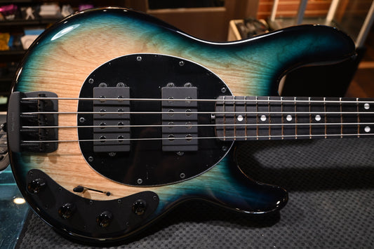 Ernie Ball Music Man Stingray Special HH - Mean Blue Burst Bass Guitar #2965