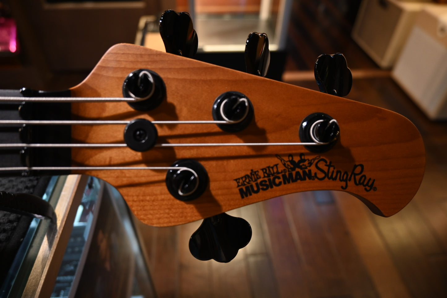 Ernie Ball Music Man Stingray Special HH - Mean Blue Burst Bass Guitar #2965