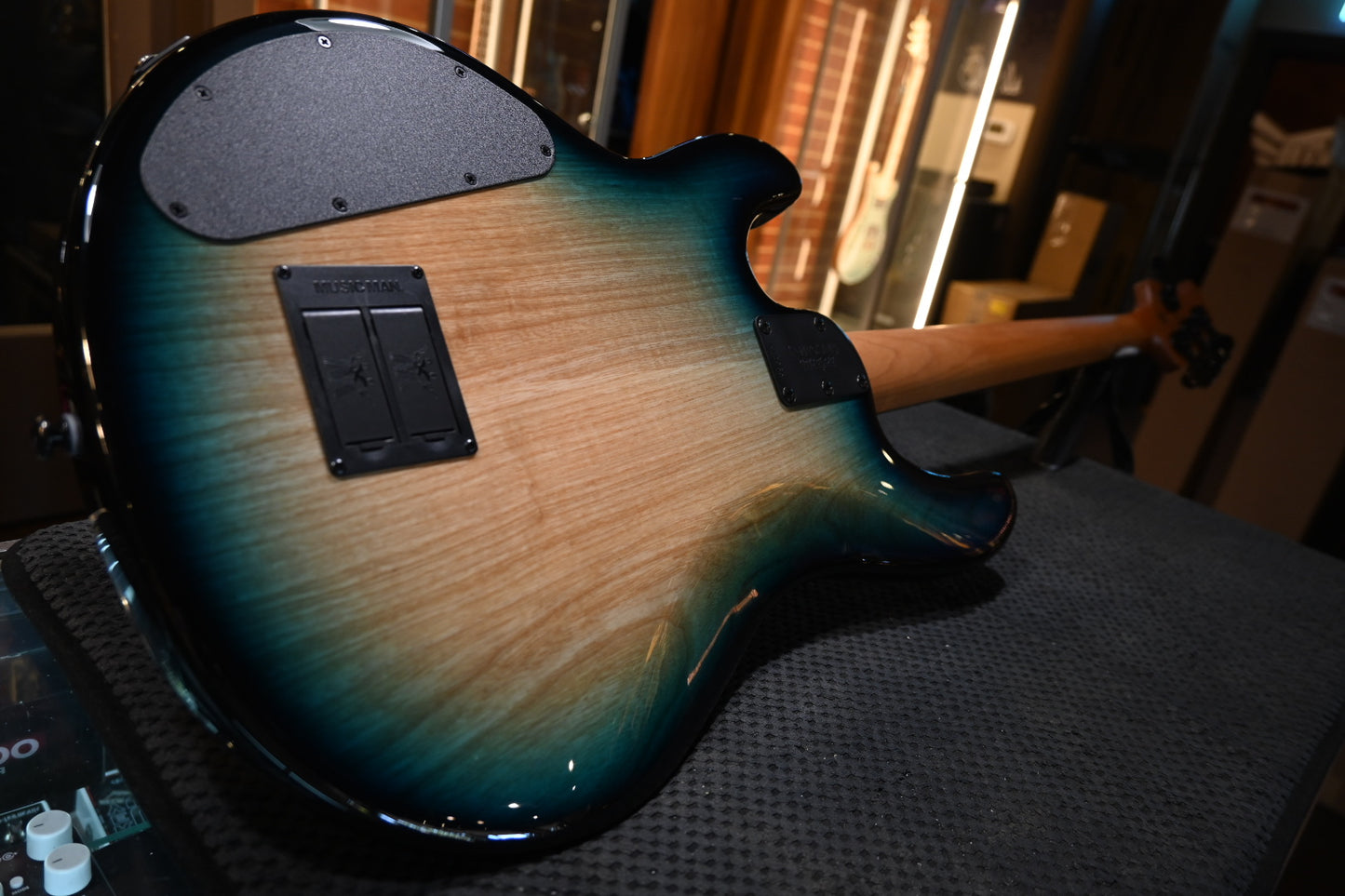 Ernie Ball Music Man Stingray Special HH - Mean Blue Burst Bass Guitar #2965
