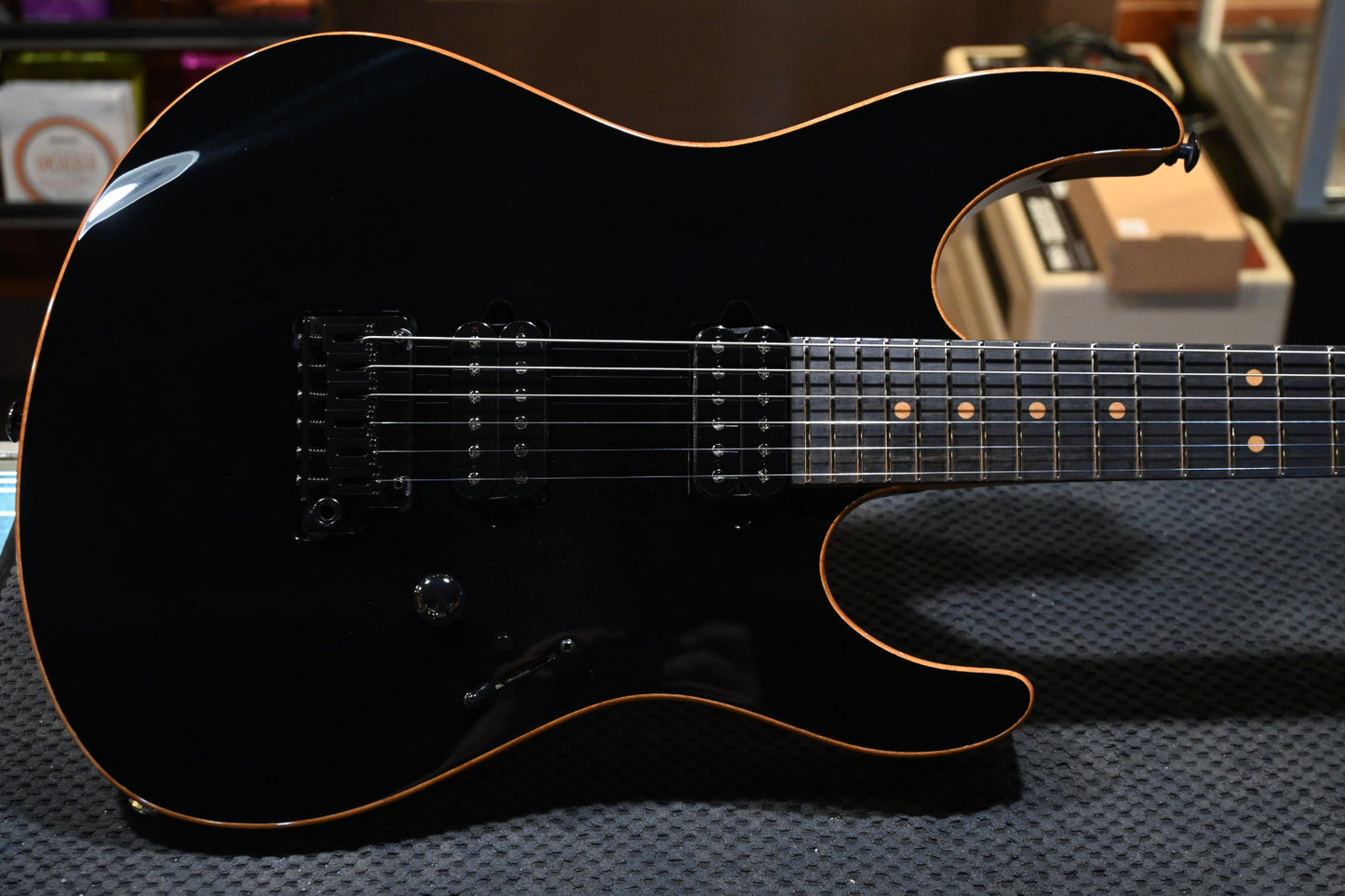 Suhr James Ivanyi Signature Series Modern - Black Guitar #1425