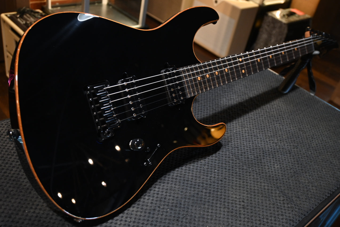 Suhr James Ivanyi Signature Series Modern - Black Guitar #1425