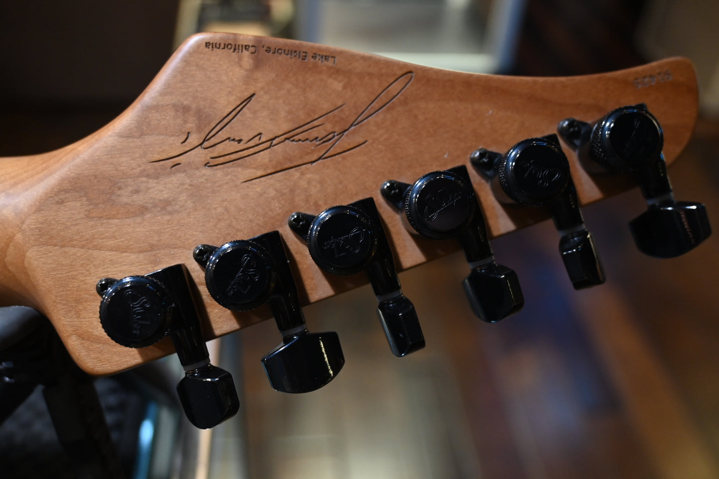 Suhr James Ivanyi Signature Series Modern - Black Guitar #1425