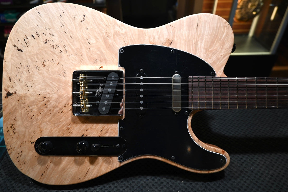 Suhr Custom Classic T Waterfall Burl Maple - Natural Guitar #5178