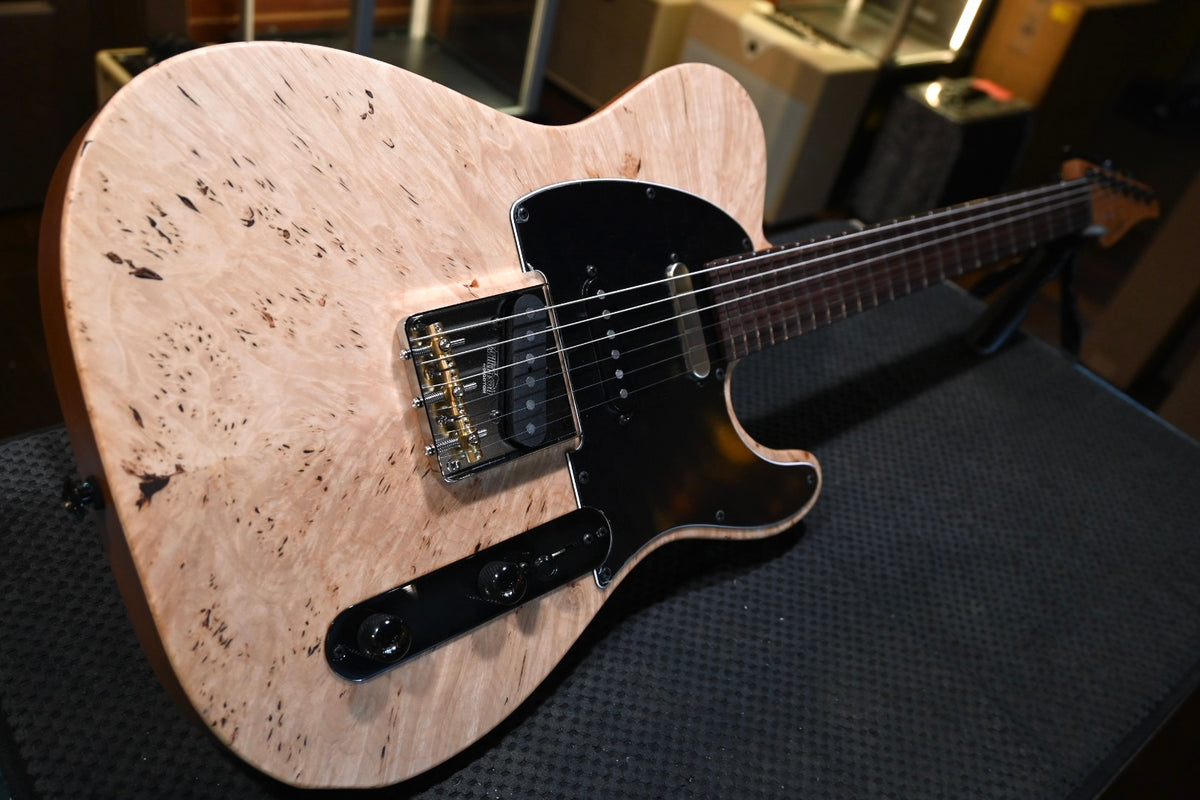 Suhr Custom Classic T Waterfall Burl Maple - Natural Guitar #5178