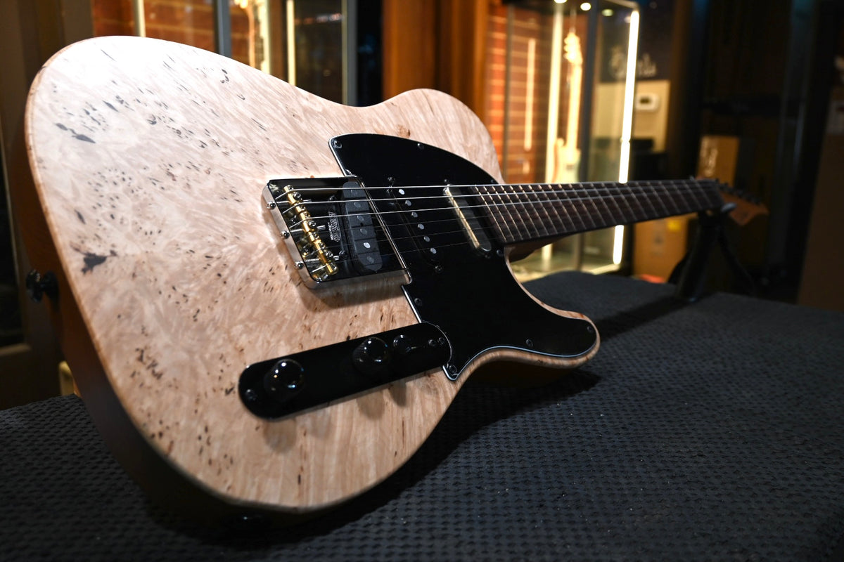 Suhr Custom Classic T Waterfall Burl Maple - Natural Guitar #5178