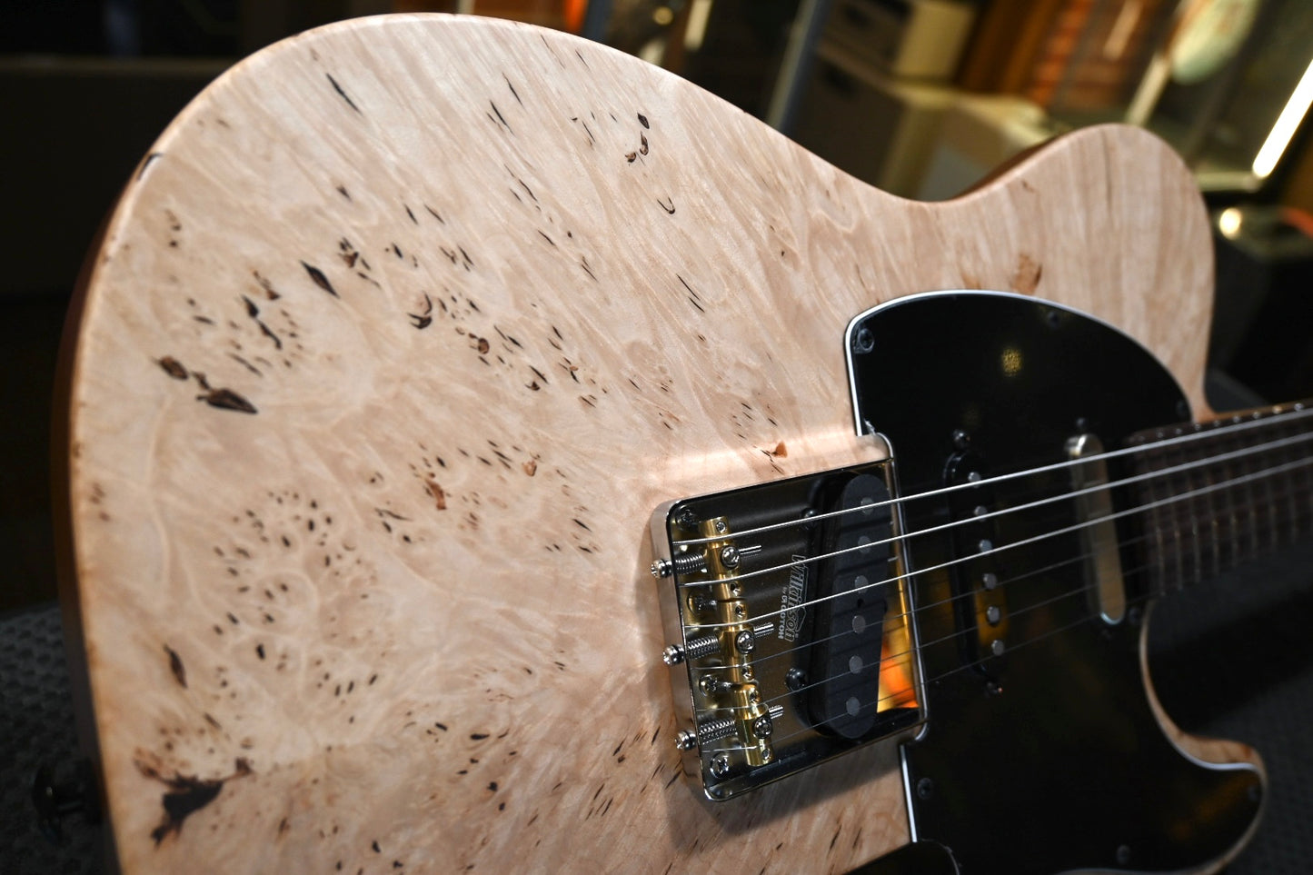Suhr Custom Classic T Waterfall Burl Maple - Natural Guitar #5178