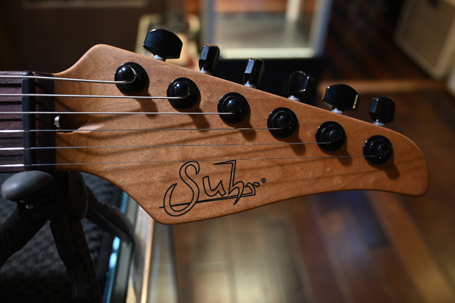 Suhr Custom Classic T Waterfall Burl Maple - Natural Guitar #5178