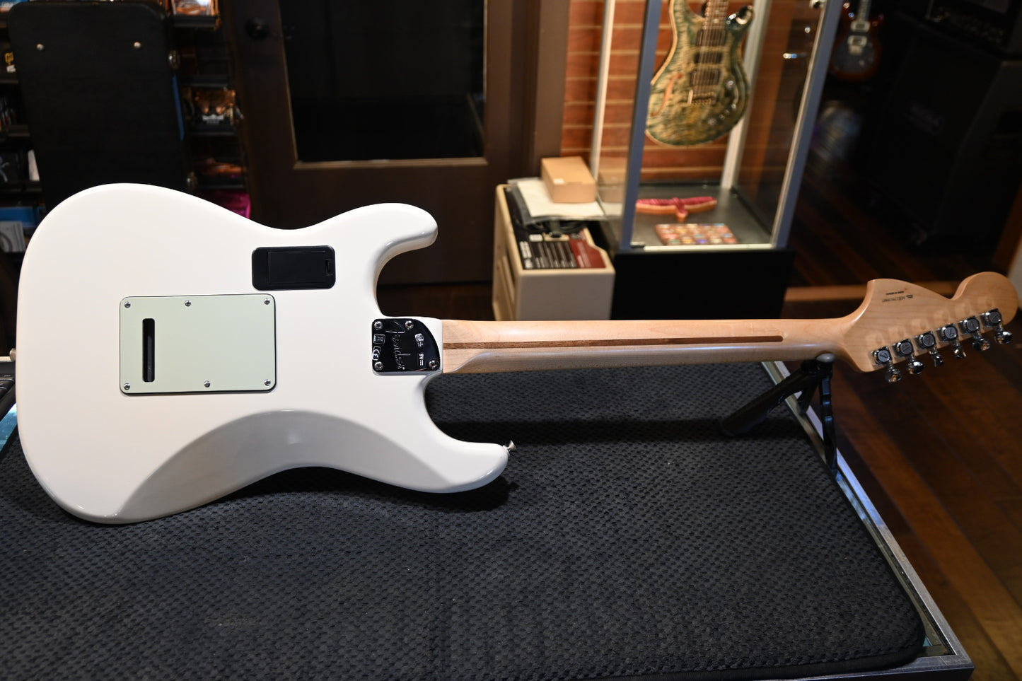 Fender Deluxe Roadhouse Stratocaster 2017 - Olympic White Guitar #9907