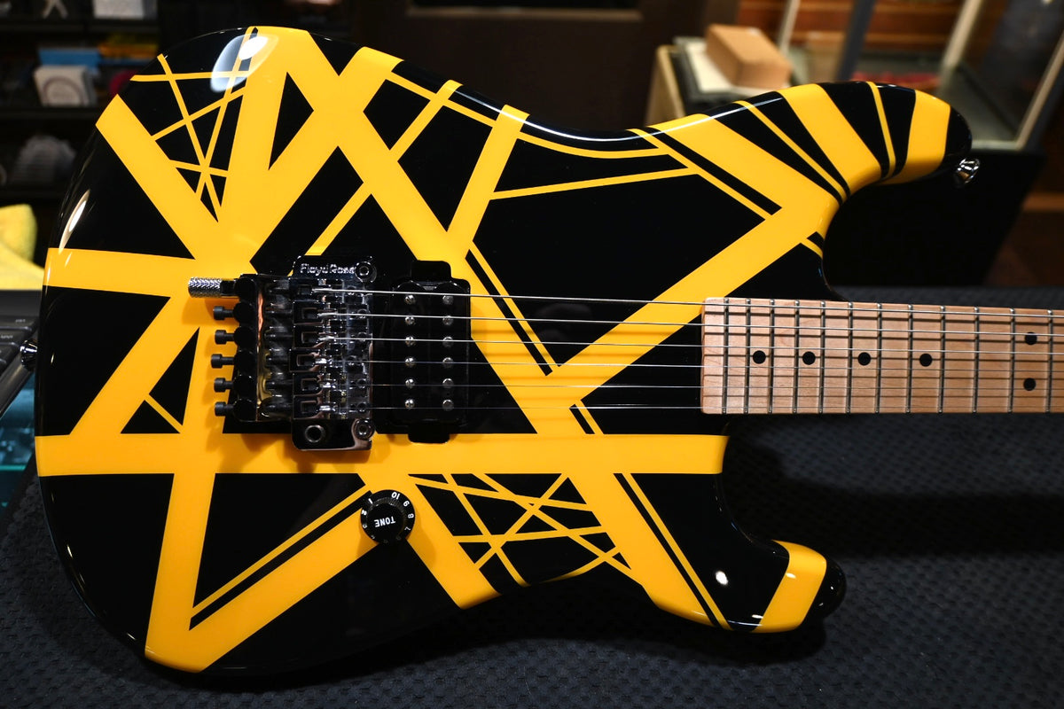 Charvel EVH Art Series 2005 - Black and Yellow Guitar #0792