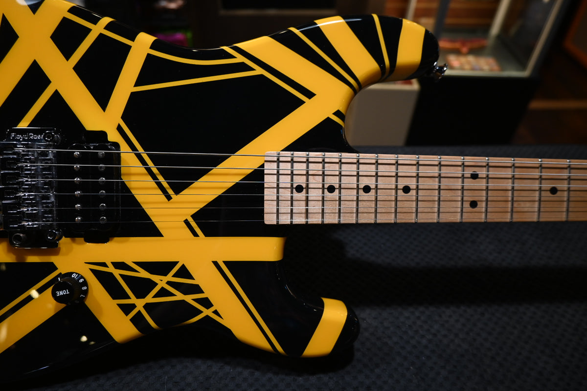 Charvel EVH Art Series 2005 - Black and Yellow Guitar #0792