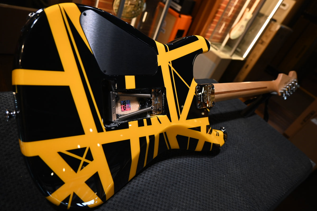 Charvel EVH Art Series 2005 - Black and Yellow Guitar #0792