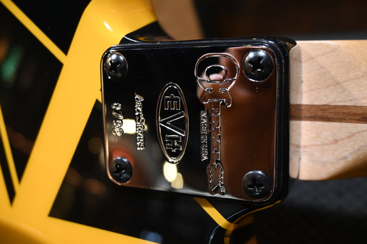 Charvel EVH Art Series 2005 - Black and Yellow Guitar #0792