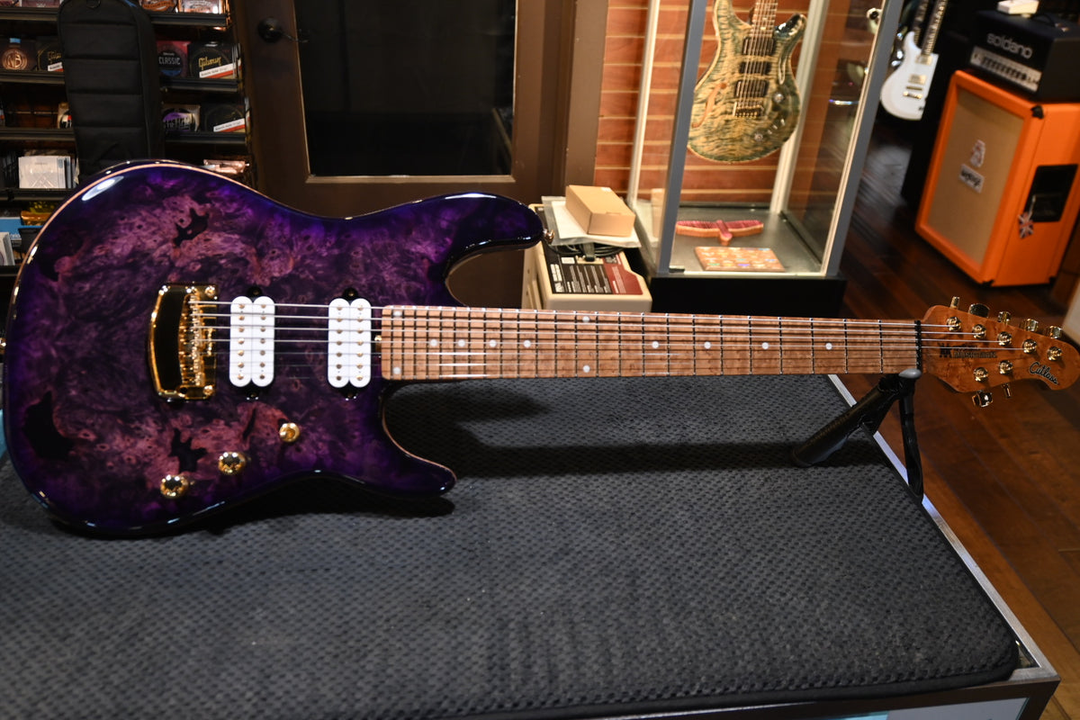 Ernie Ball Music Man Jason Richardson 7-String Cutlass 2024 Guitar - Majora Purple #0072
