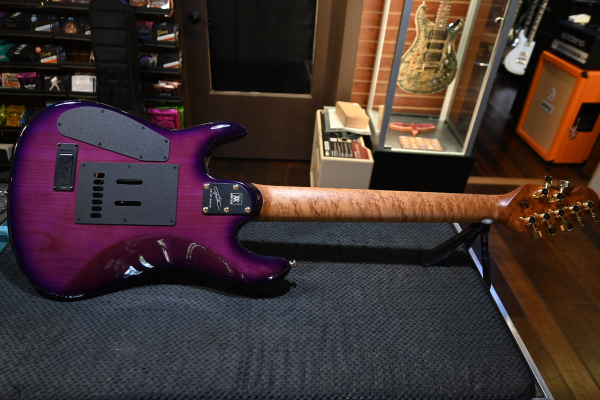 Ernie Ball Music Man Jason Richardson 7-String Cutlass 2024 Guitar - Majora Purple #0072