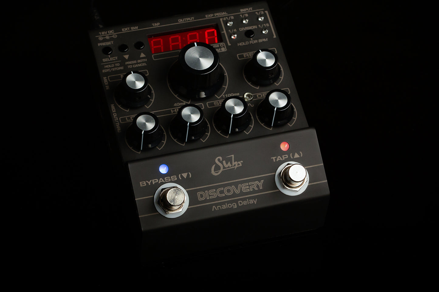 Suhr Discovery Analog Delay - Dark Pedal