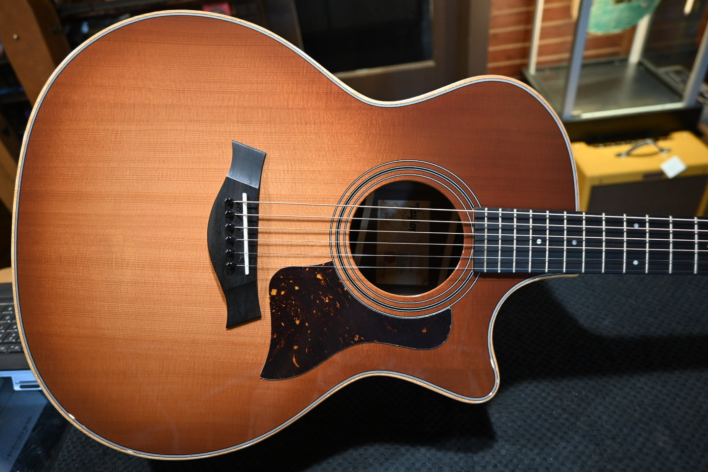 Taylor 414ce Studio Special Edition - Honeyburst Guitar #6077 - Danville Music