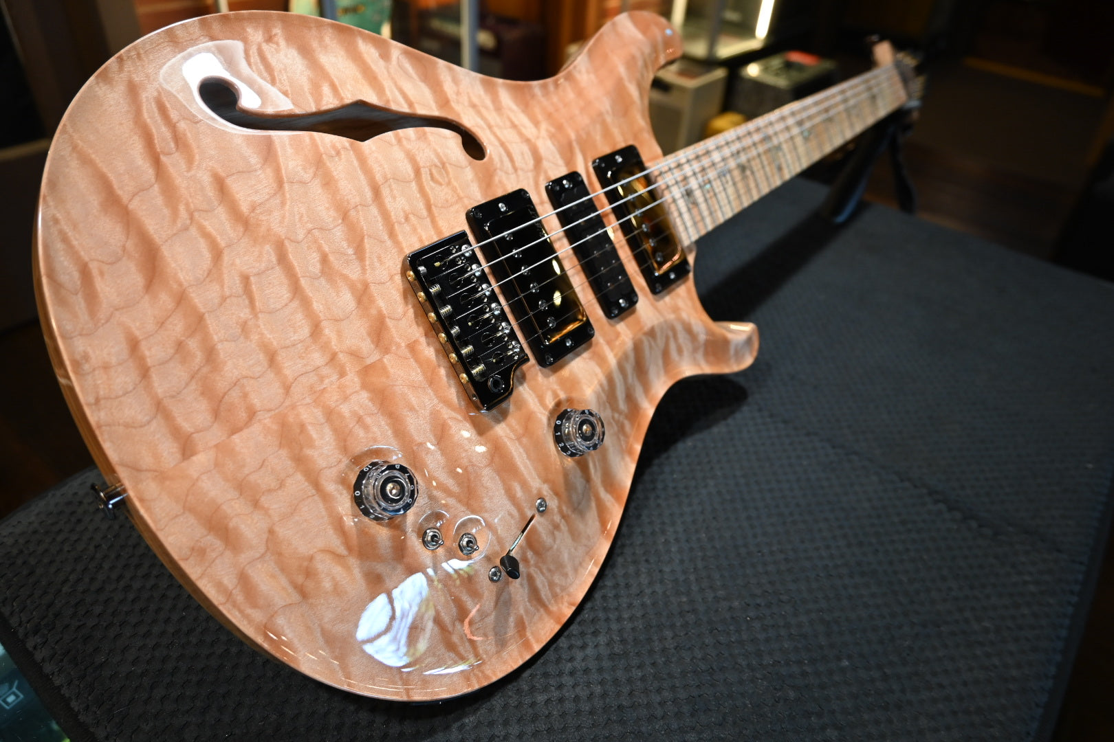 PRS Wood Library Special Semi-Hollow 10-Top 2024 - Natural Guitar #5196 - Danville Music