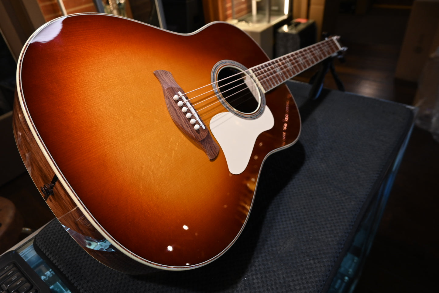 Taylor Custom Gold Label GP Grand Pacific Adirondack Spruce/Honduran Rosewood - Western Sunburst Guitar #6099