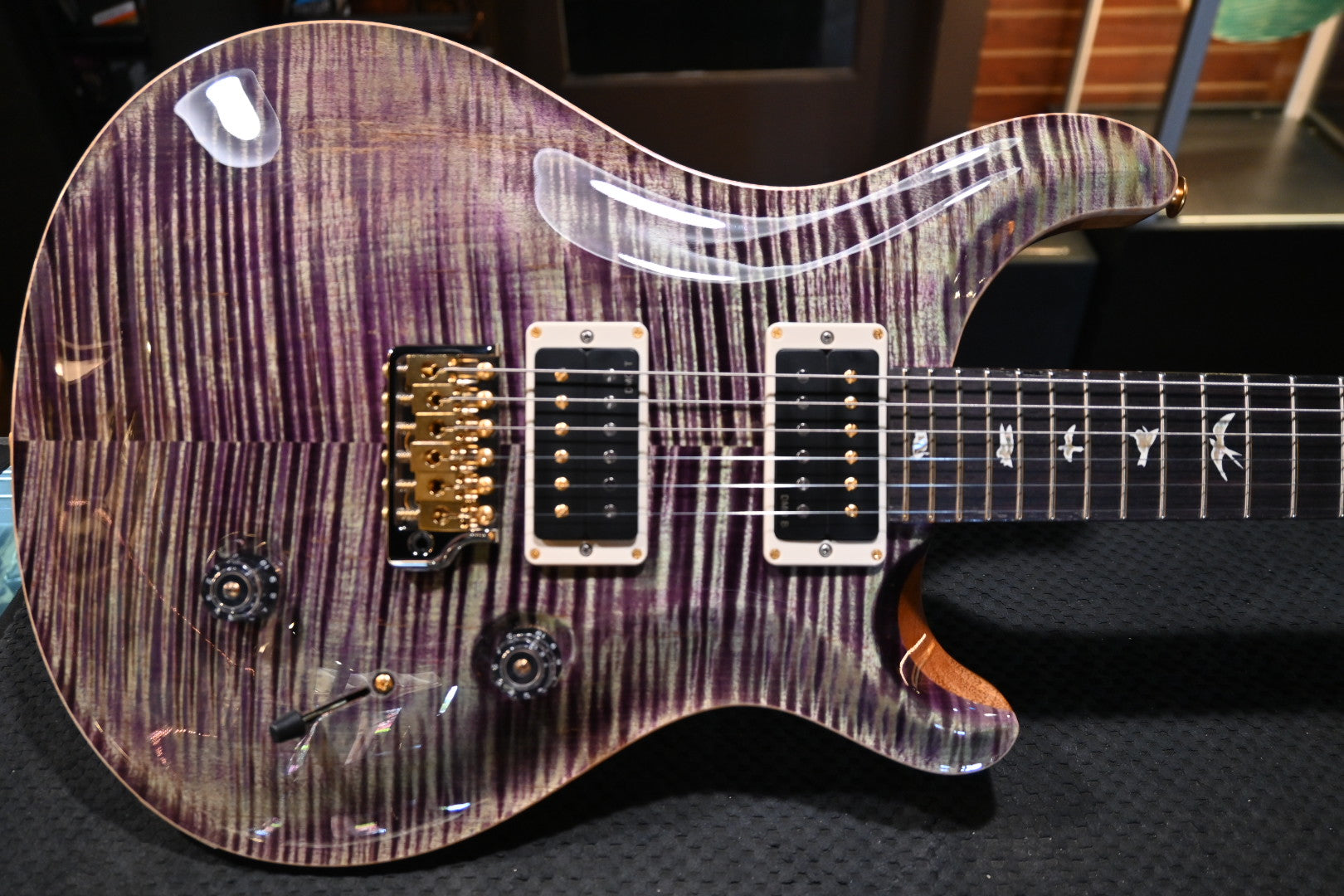PRS Custom 24 10-Top - Aurora Borealis Guitar #6300 - Danville Music