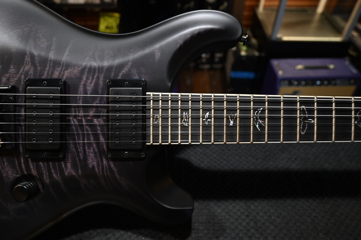 PRS Mark Holcomb - Purple Wraparound Burst Guitar #0610 - Danville Music