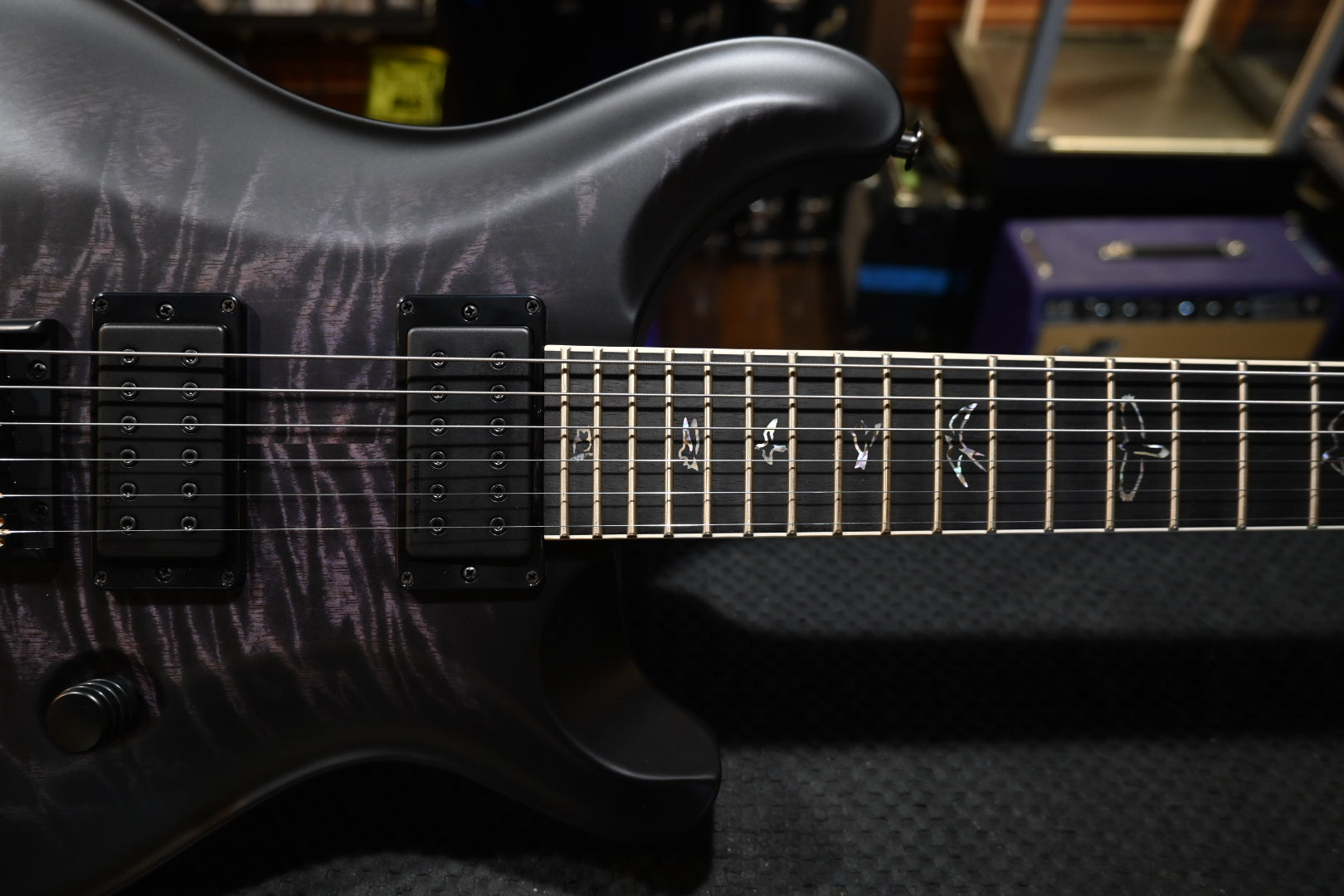 PRS Mark Holcomb - Purple Wraparound Burst Guitar #0610 - Danville Music