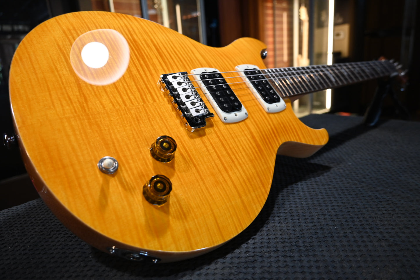 PRS SE Santana - Santana Yellow Guitar #5341