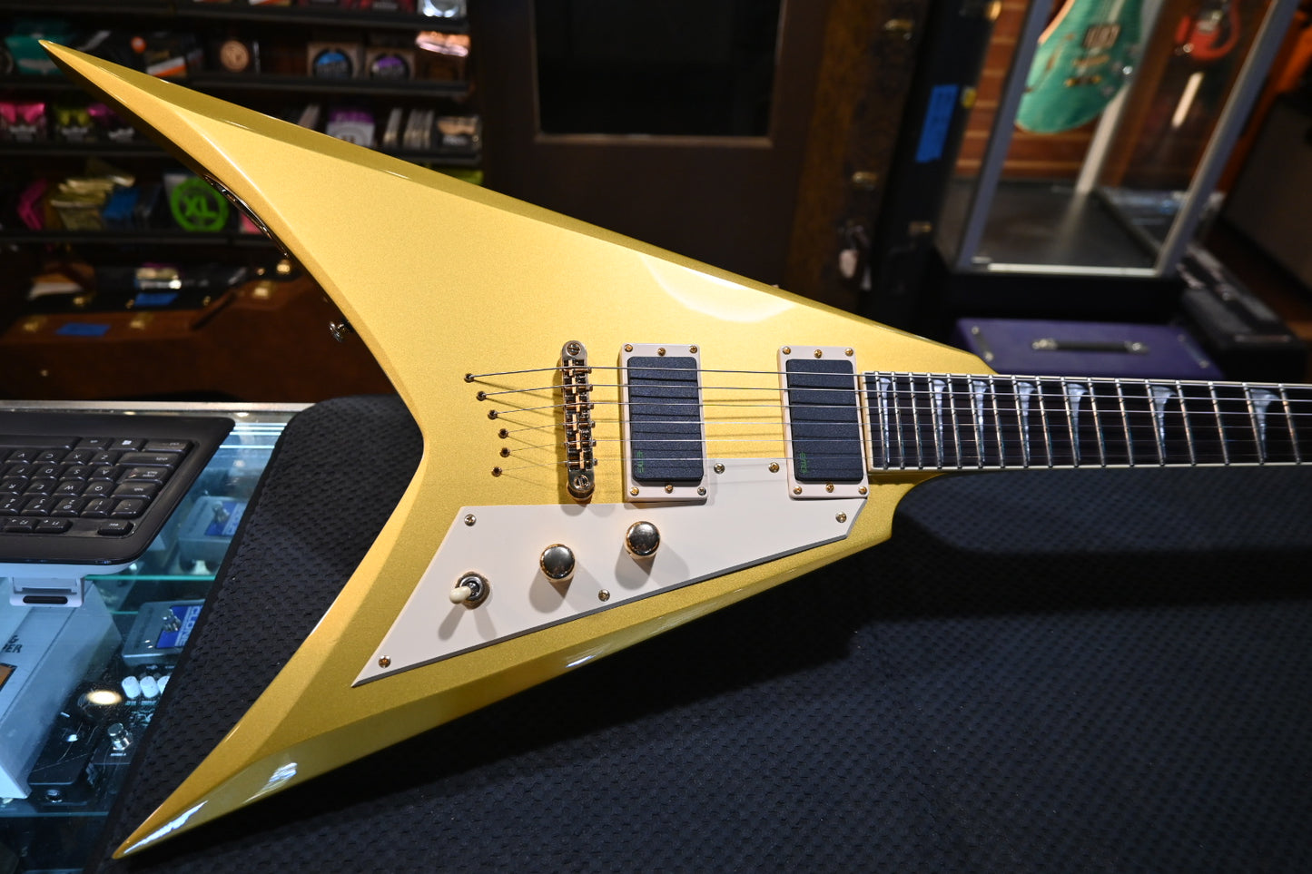 ESP LTD KH-2 Kirk Hammett - Gold Guitar - Danville Music
