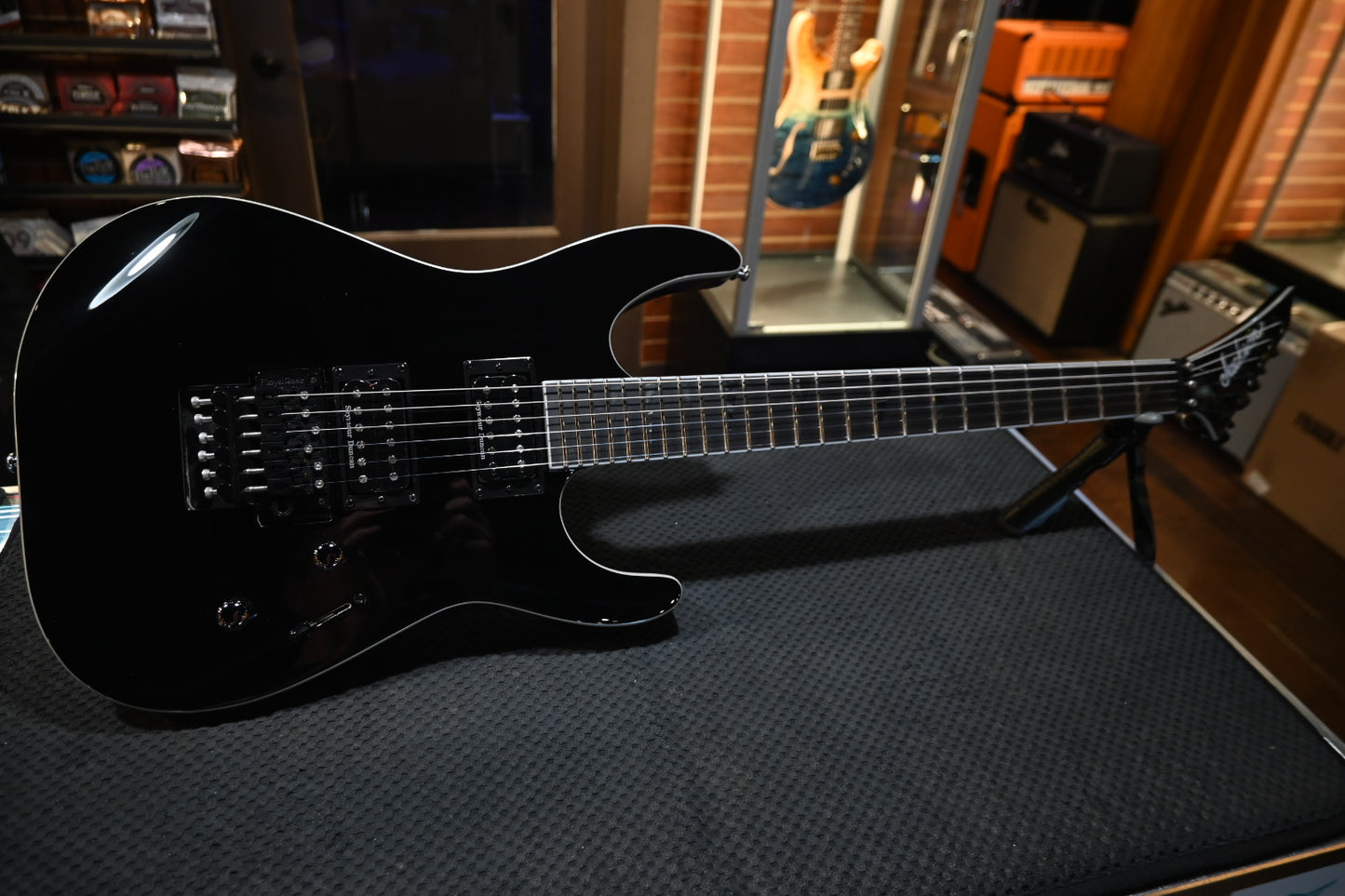 Jackson Pro Plus Soloist SL2 - Black Guitar #0218 - Danville Music