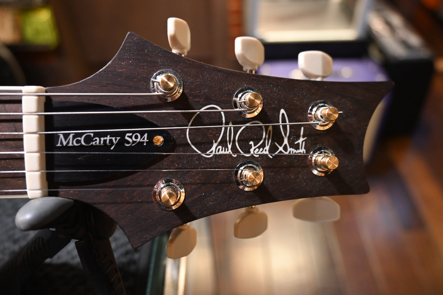 PRS Wood Library McCarty 594 Hollowbody II 10-Top 2024 - Copperhead Burst Guitar #4286 - Danville Music